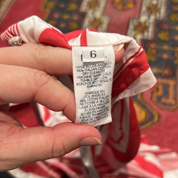 Mark D Sikes Tie Back Crop Top - Picture 3 of 4